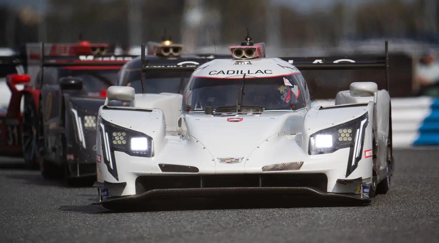Kevin Magnussen vandt sammen med codriver Renger van der Zande IMSA-løbet i Detroit.