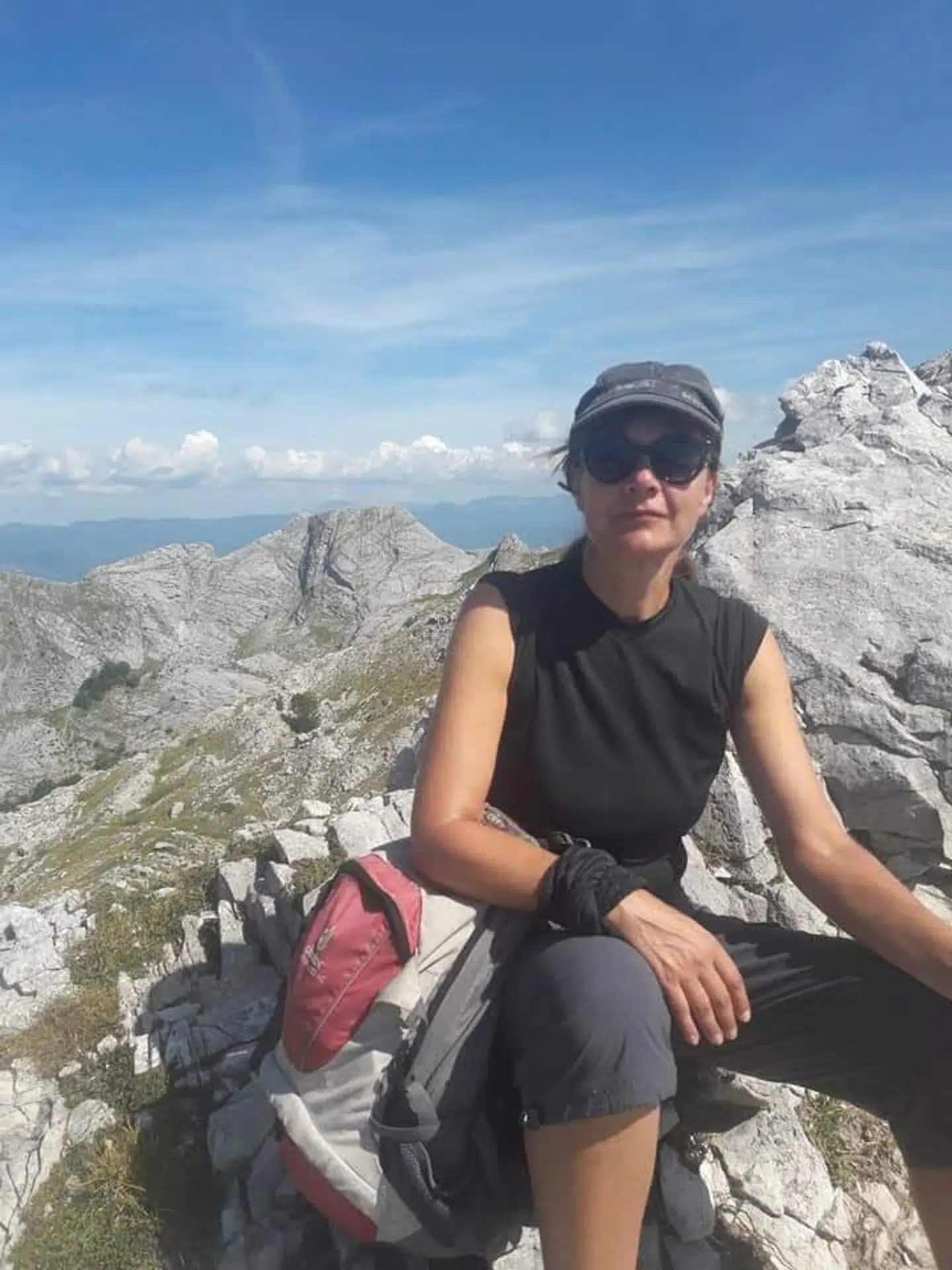 Stine Lund i naturen. Privatfoto.