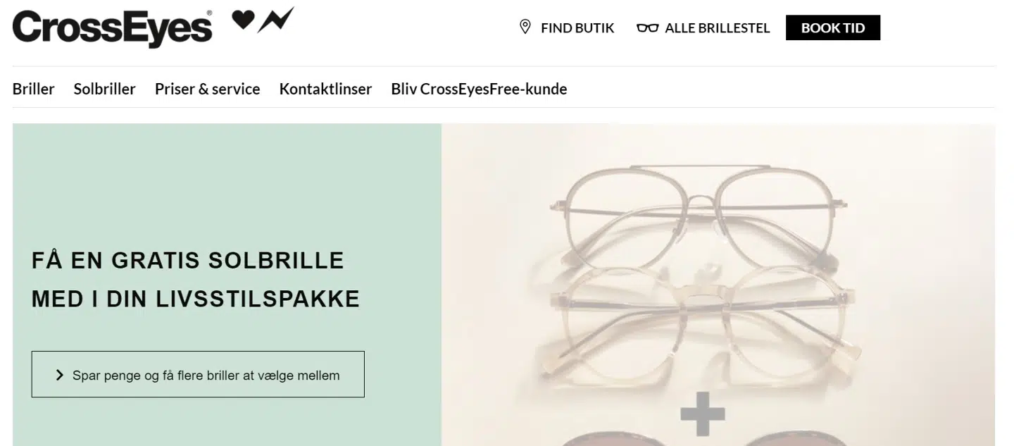 Den danske brillekæde CrossEyes er i problemer og kæmper for overlevelse efter flere år med dårlig økonomi.