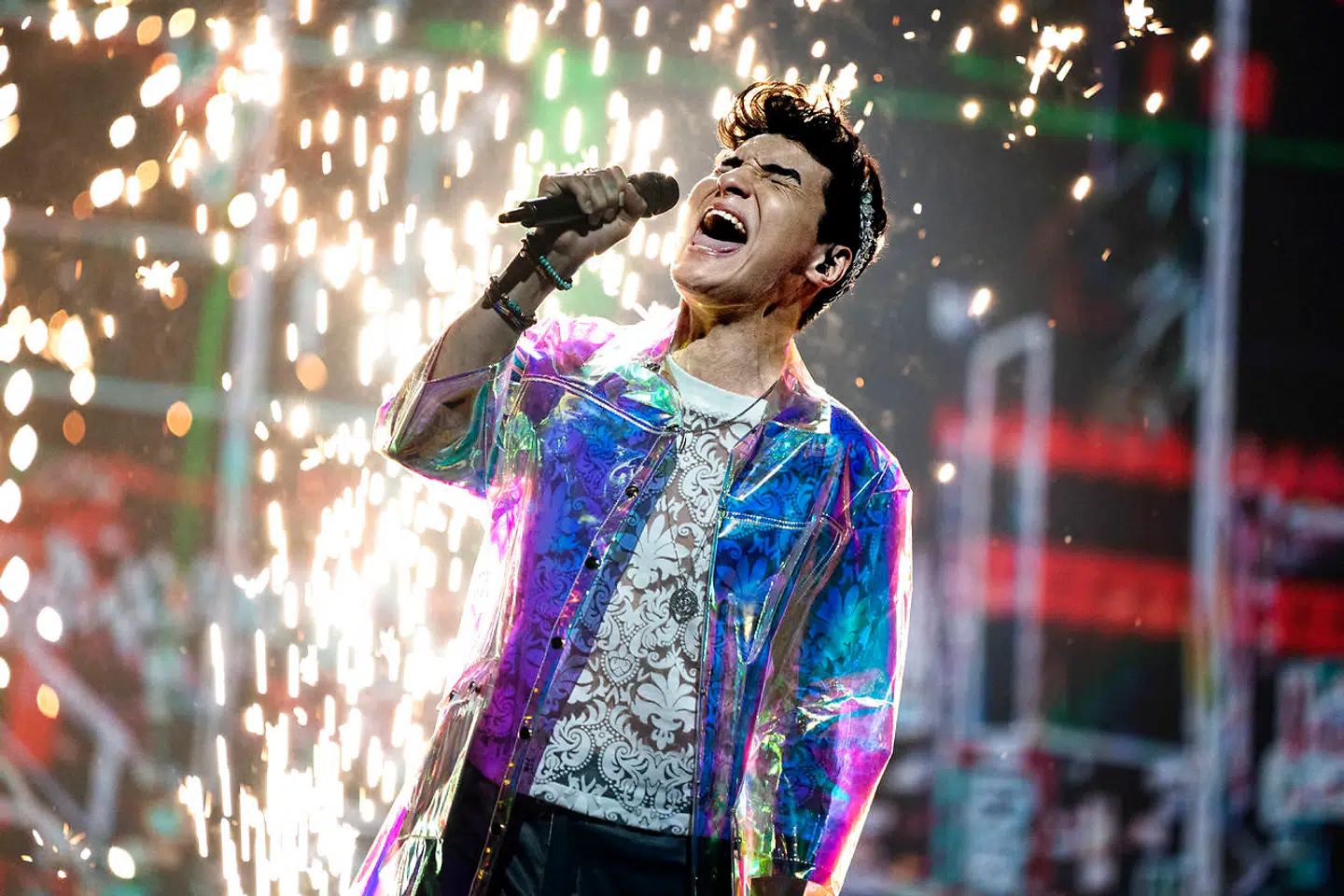 Sander Sanchez deltog i Melodi Grand Prix 2020 med sangen 'Screens'.