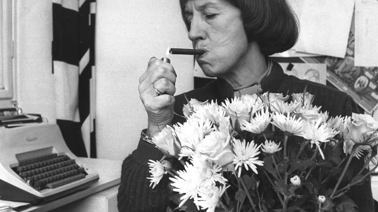 Lise Nørgaard røg i mange år cerutter.
