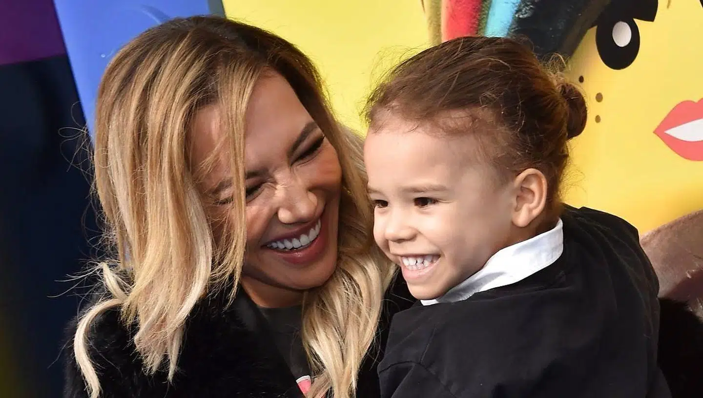 Naya Rivera med sin søn, Josey Dorsey tilbage i februar 2019.
