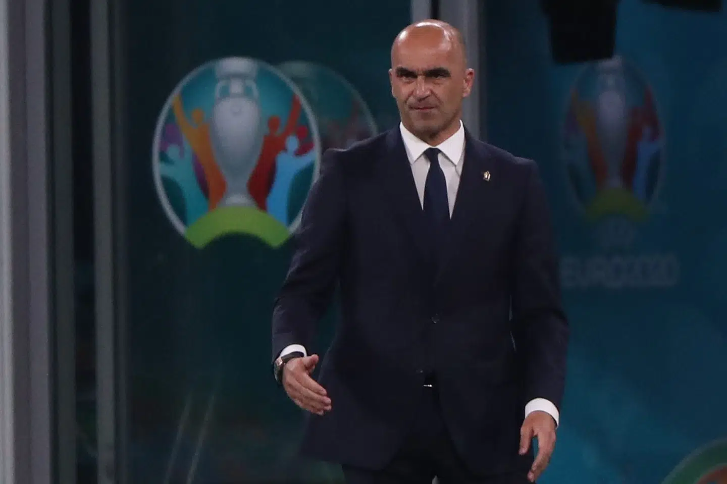 Roberto Martínez forventer en følelsesladet affære, når Belgien møder Danmark. (Arkivfoto) Evgenia Novozhenina/Reuters