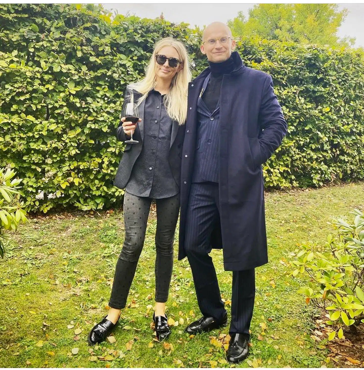 Christian Stadil med sin kone, Alice Rosenkranz Stadil.