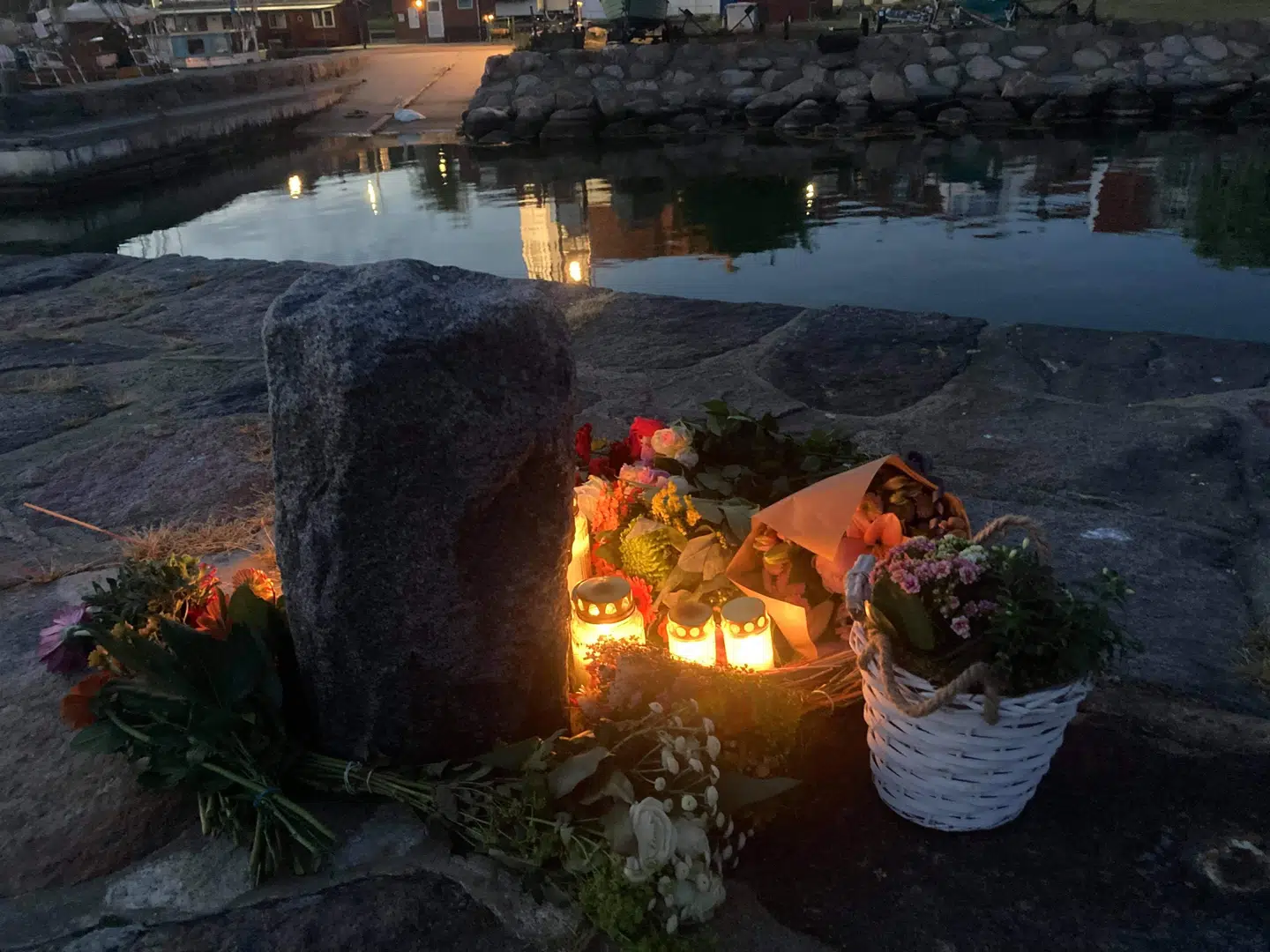 Det var her, Nicki Aabank Gudbergsen faldt i vandet.