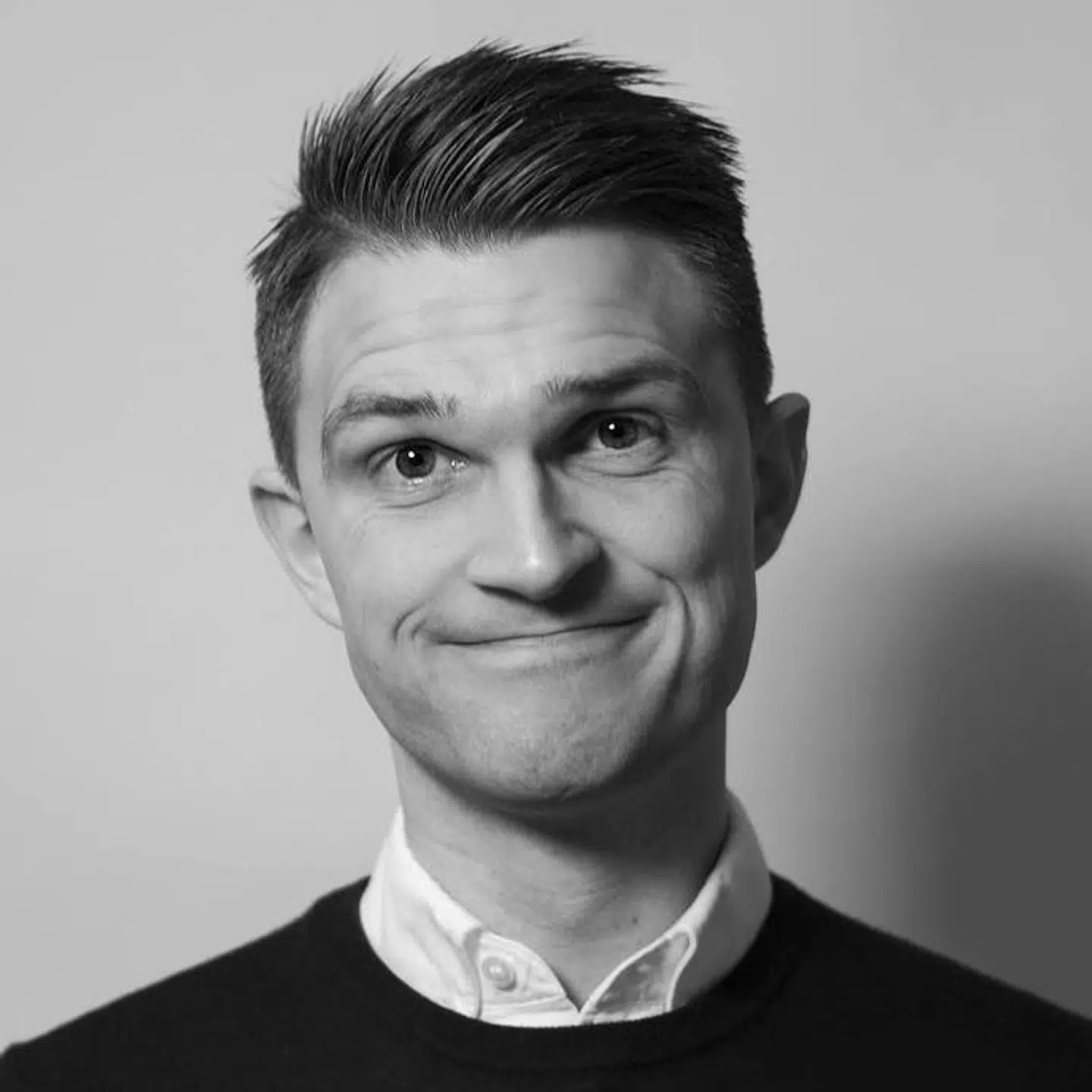 Instruktør og manuskriptforfatter Morten Urup er bestemt ikke tilfreds med Anders Morgenthaler.