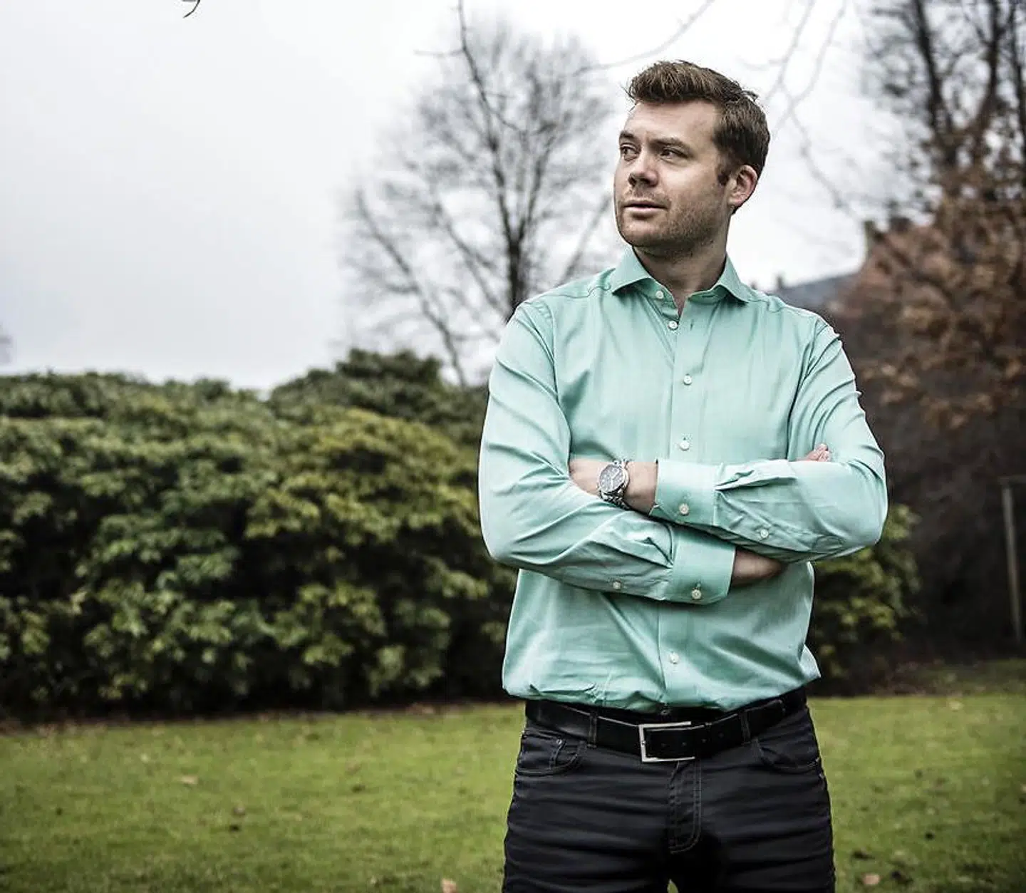 Rasmus Heide, dansk filminstruktør, manuskriptforfatter og producer. Han er aktuel med filmen 'Centervagt'.