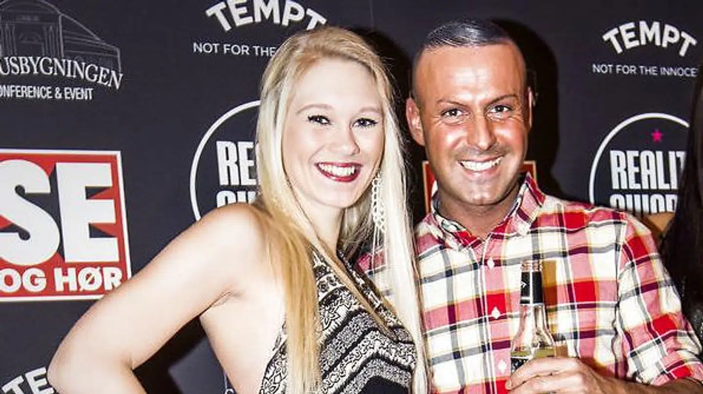 Kia Sødergreen med ekskæresten Walid Bechara i 2015. Siden er parret både blevet forældre og gået fra hinanden.