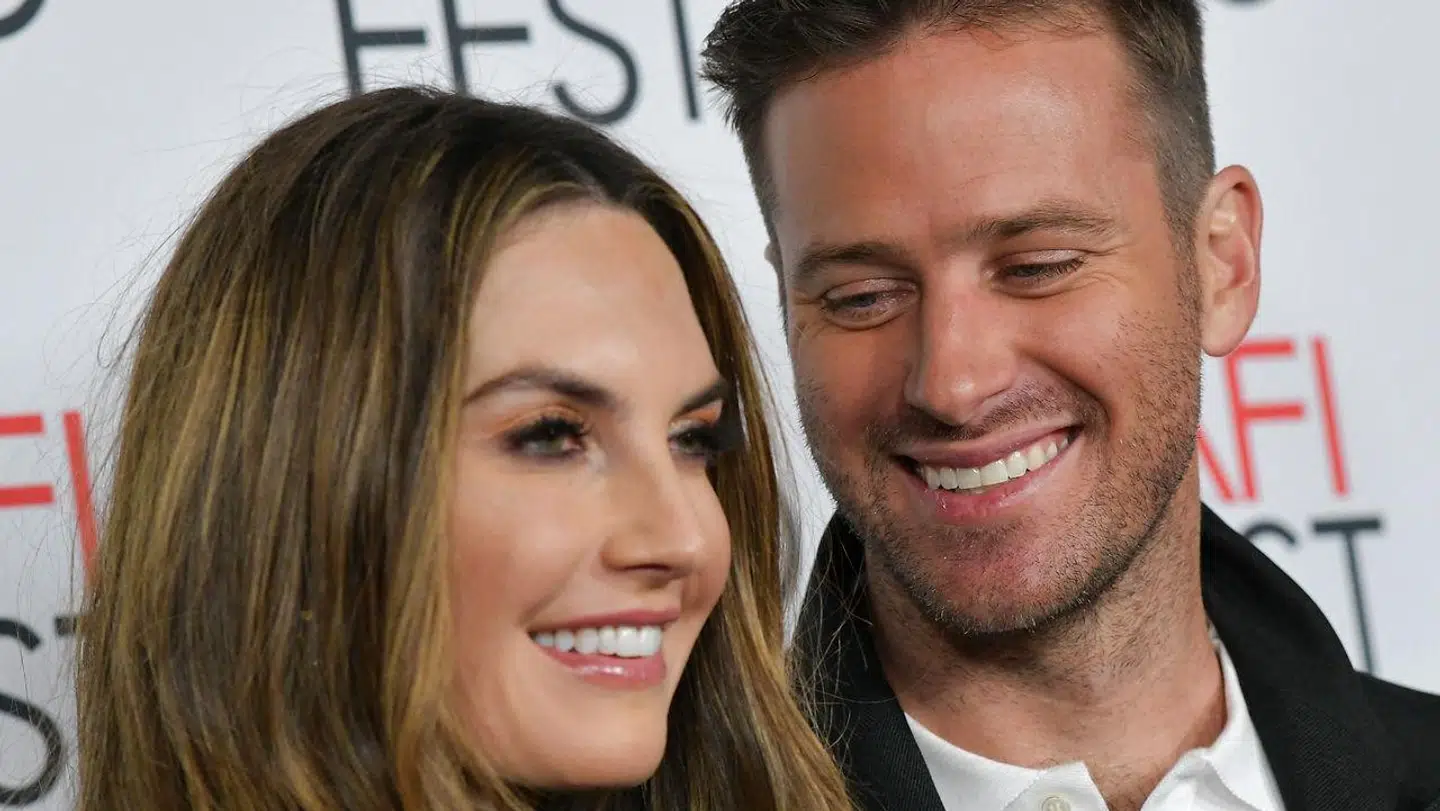 Så lykkelige så de ud, Armie Hammer og hans hustru Elizabeth Chambers, da de stadig var gift.