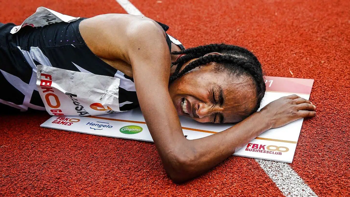 Sifan Hassan vandt kvindernes løb søndag.