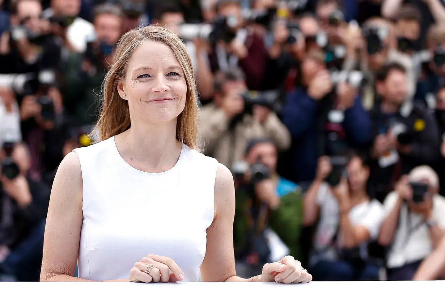 Jodie Foster bliver i Cannes i år hædret for sin årelange karriere. Foto EPA/IAN LANGSDON