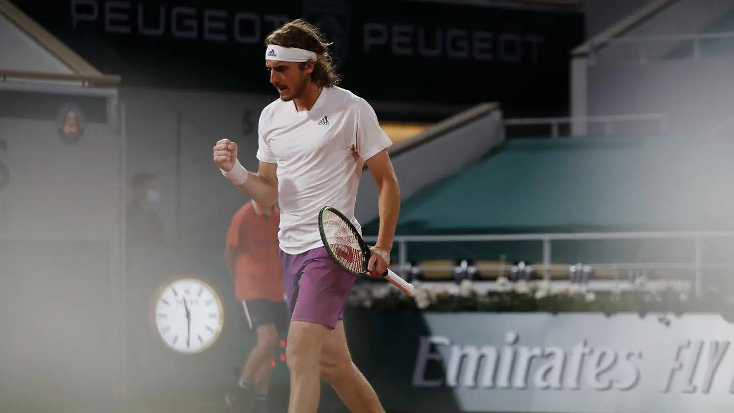22-årige Stefanos Tsitsipas.