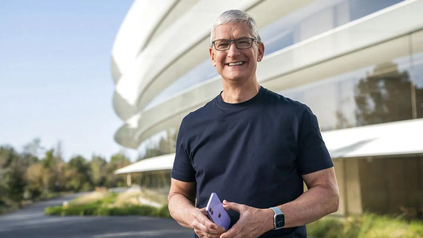 Apple CEO Tim Cook præsenterede det nye iOS 15.