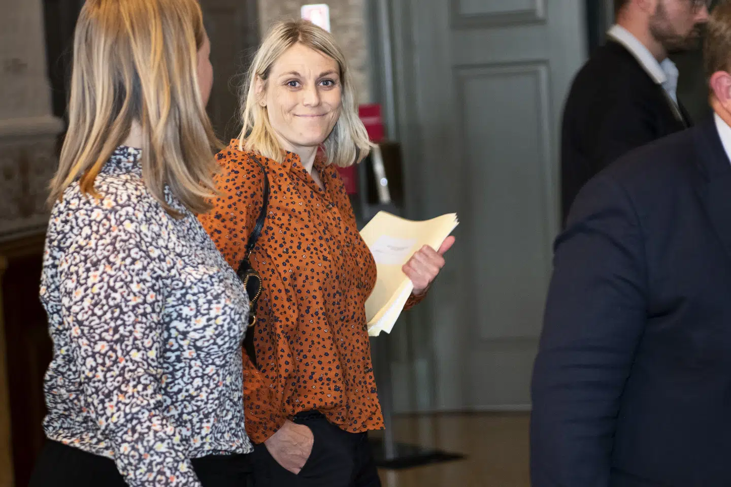 Forsvarsminister Trine Bramsen (S) bekræfter dansk deltagelse i hemmelig efterretningssamarbejde. (Arkivfoto) Nils Meilvang/Ritzau Scanpix