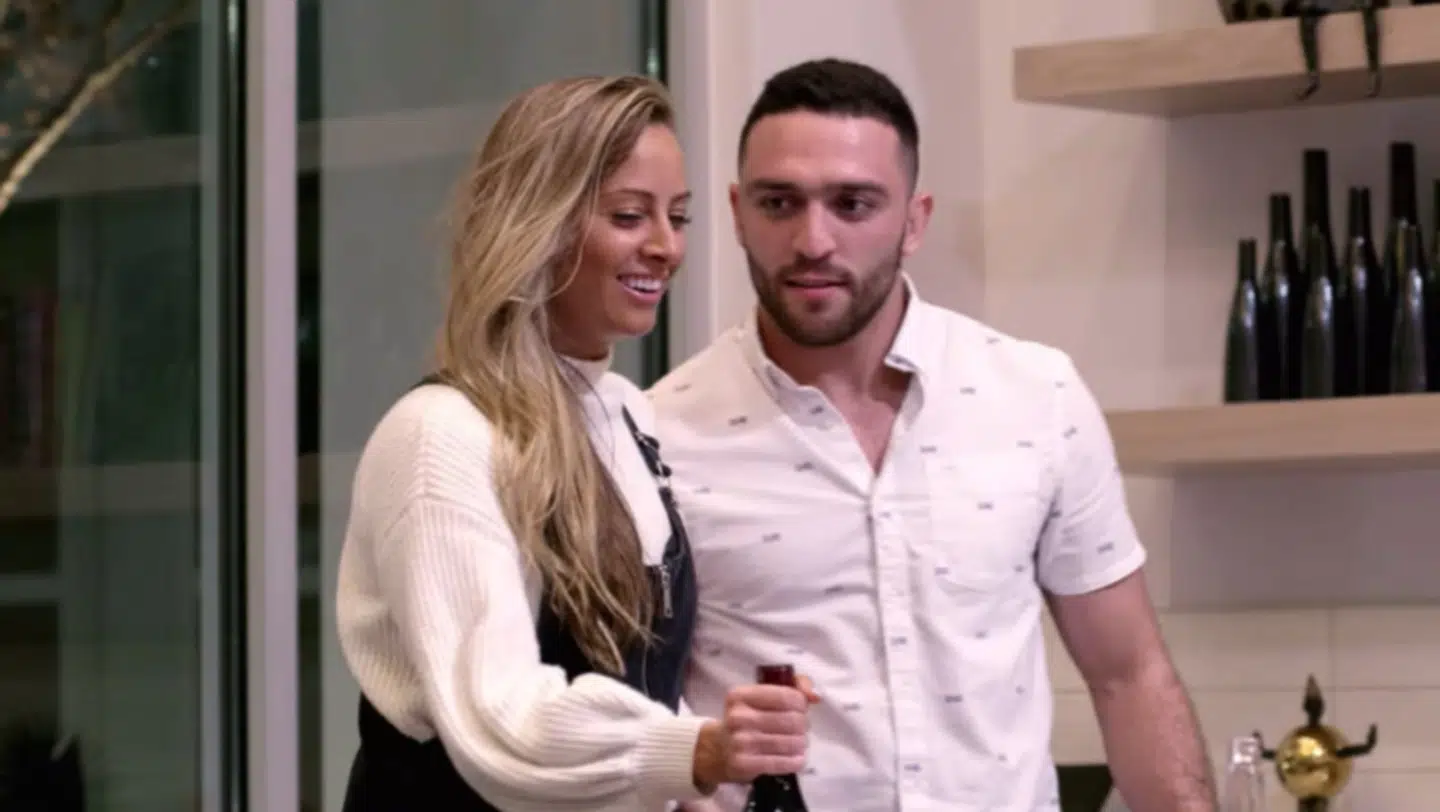 Mark Anthony og Jessica i 'Love is Blind'