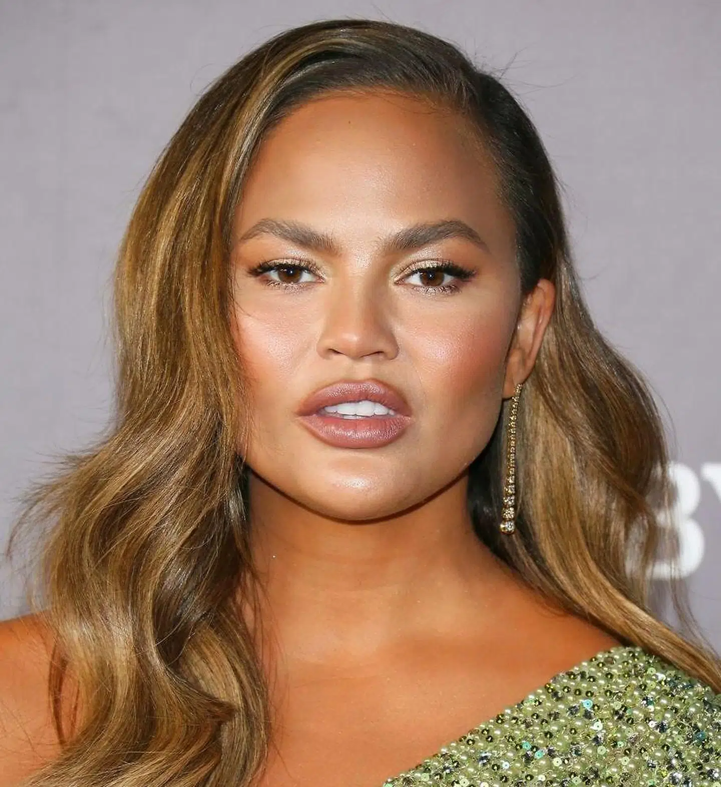Model Chrissy Teigen.