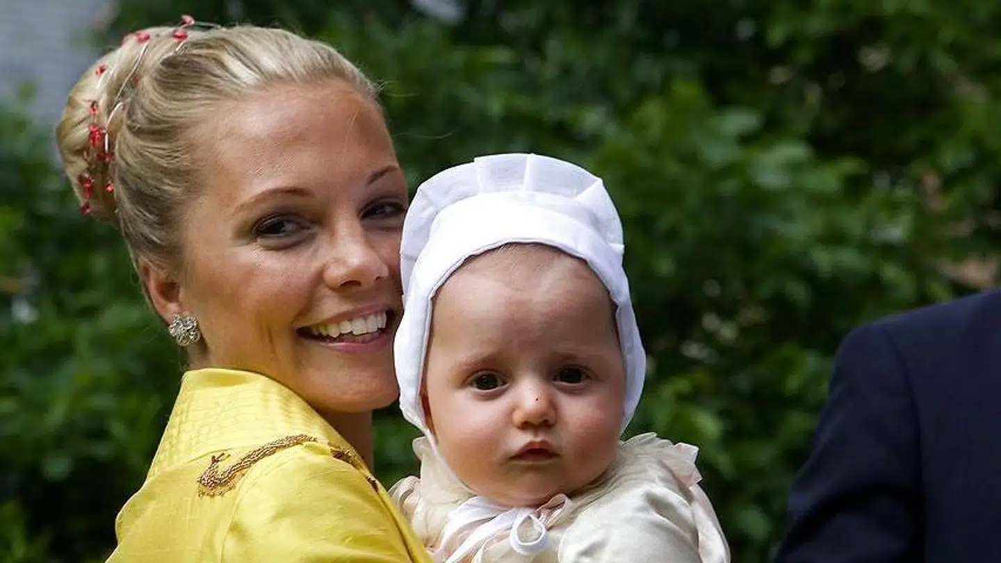 Caroline Fleming med datteren Josephine i 2007.