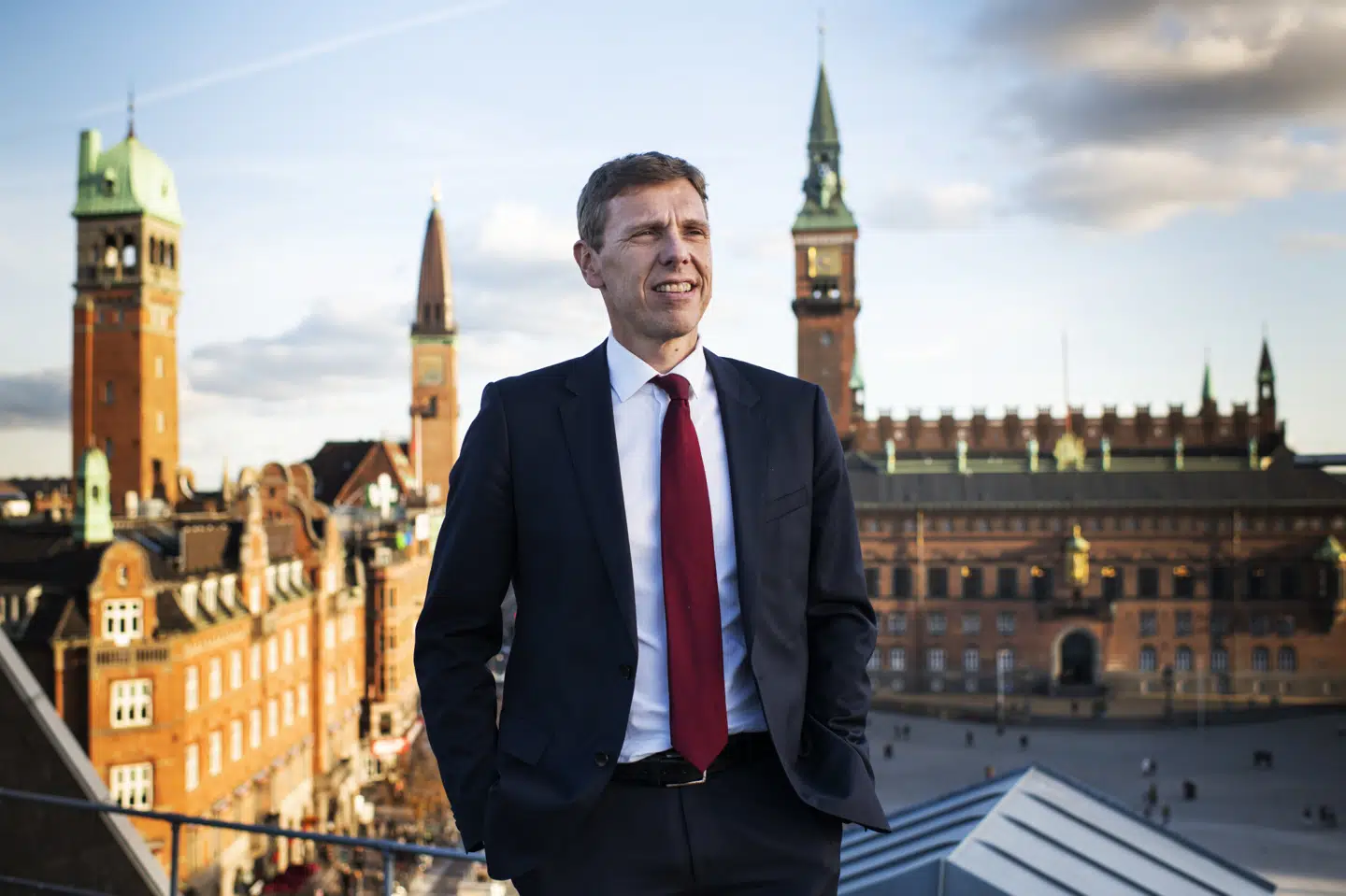 Advokat Martin Lavesen fotograferet på taget af DLA Piper Denmark Law Firm i København. Lavesen er valgt som ny formand for Advokatrådet. (Arkivfoto). Gregers Tycho/Ritzau Scanpix