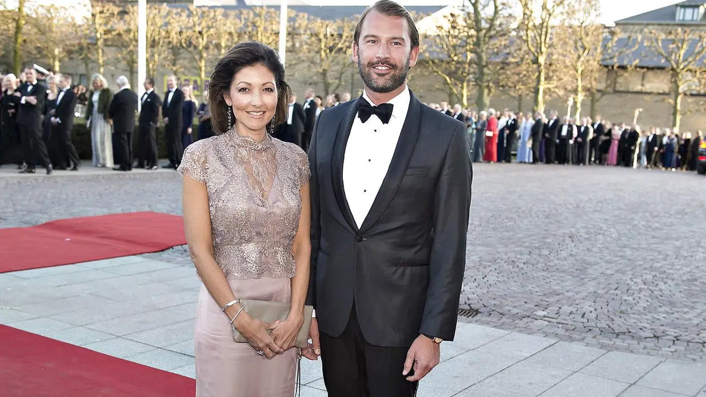 Grevinde Alexandra med Martin Jørgensen.