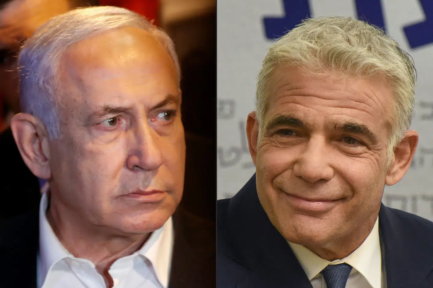 Sent onsdag meddelte den israelske oppositionsleder Yair Lapid, at han har opbakning fra et flertal af medlemmerne i det israelske parlament. Der er lavet speciel konstruktion, så posten bliver delt mellem ham og Naftali Bennett fra det israelske højrefløjsparti Yamina, der får to år hver. Ahmad Gharabli, Debbie Hill/Ritzau Scanpix