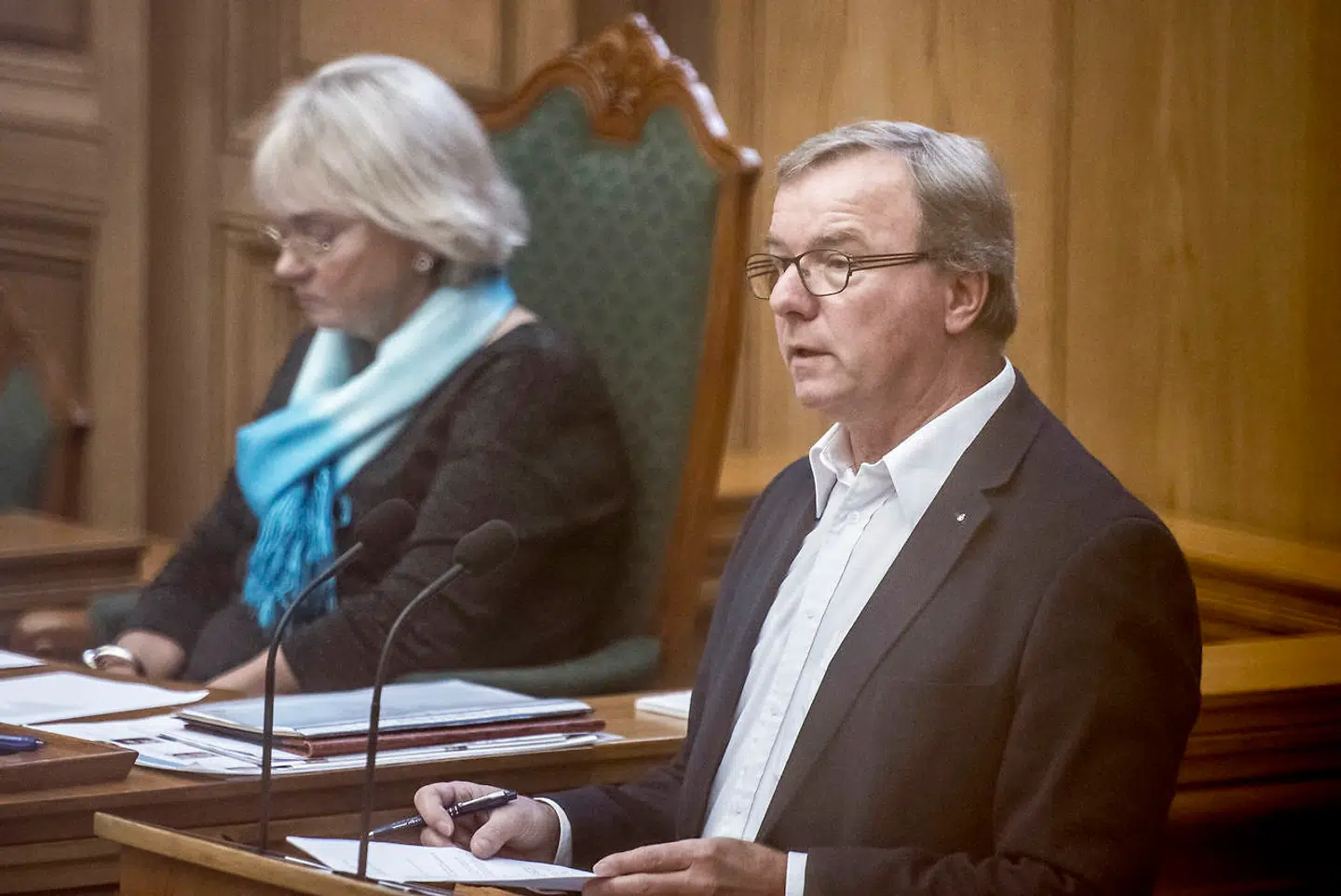 Orla Hav (S) mener ikke, at Regeringen kan gøre det store for at komme flaskehalsen til livs.