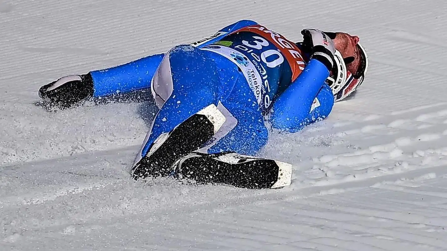 Daniel-André Tande havde ikke puls i tre minutter efter det grimme styrt.