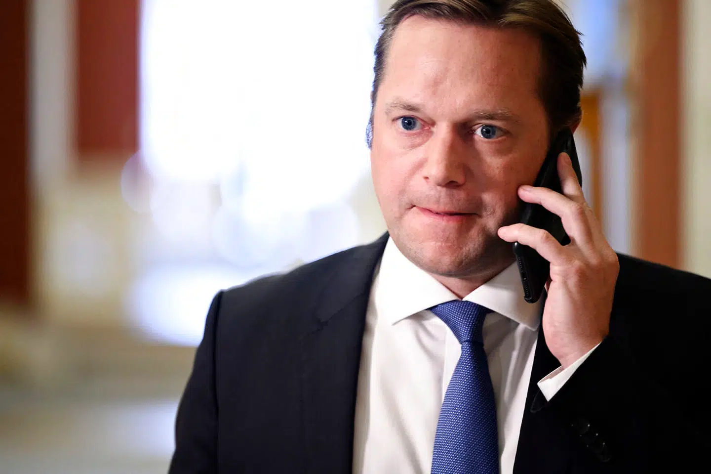Marcus Knuth fra Det Konservative Folkeparti opfordrer regeringen til at sikre, at de fem terrordømte personer på Kærshovedgård, ikke får muligheden for at begå terror i Danmark.