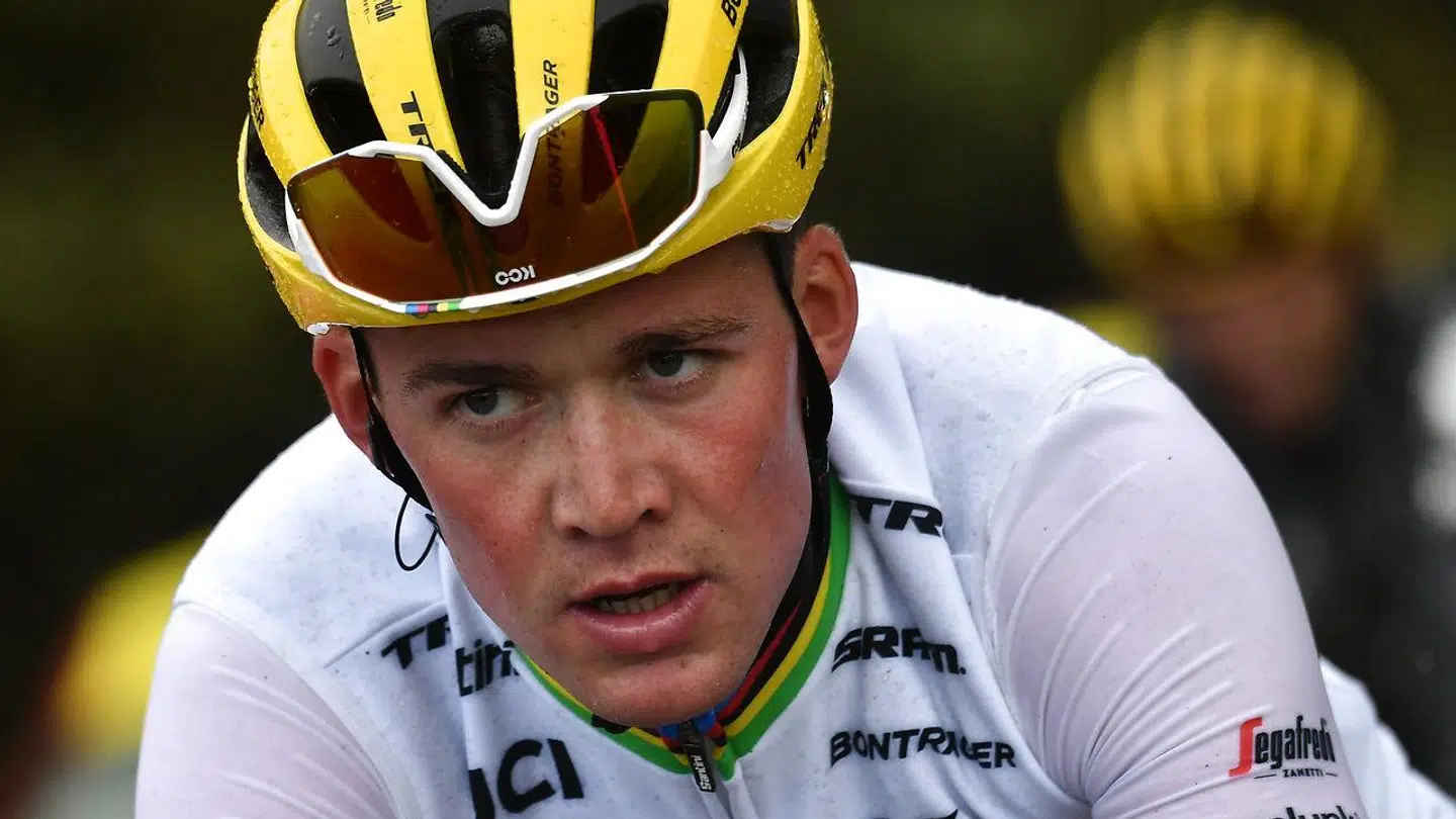 Team Trek rider Denmark's Mads Pedersen rides during the 3rd stage of the 107th edition of the Tour de France cycling race, 198 km between Nice and Sisteron, on August 31, 2020. Marco Bertorello / AFP