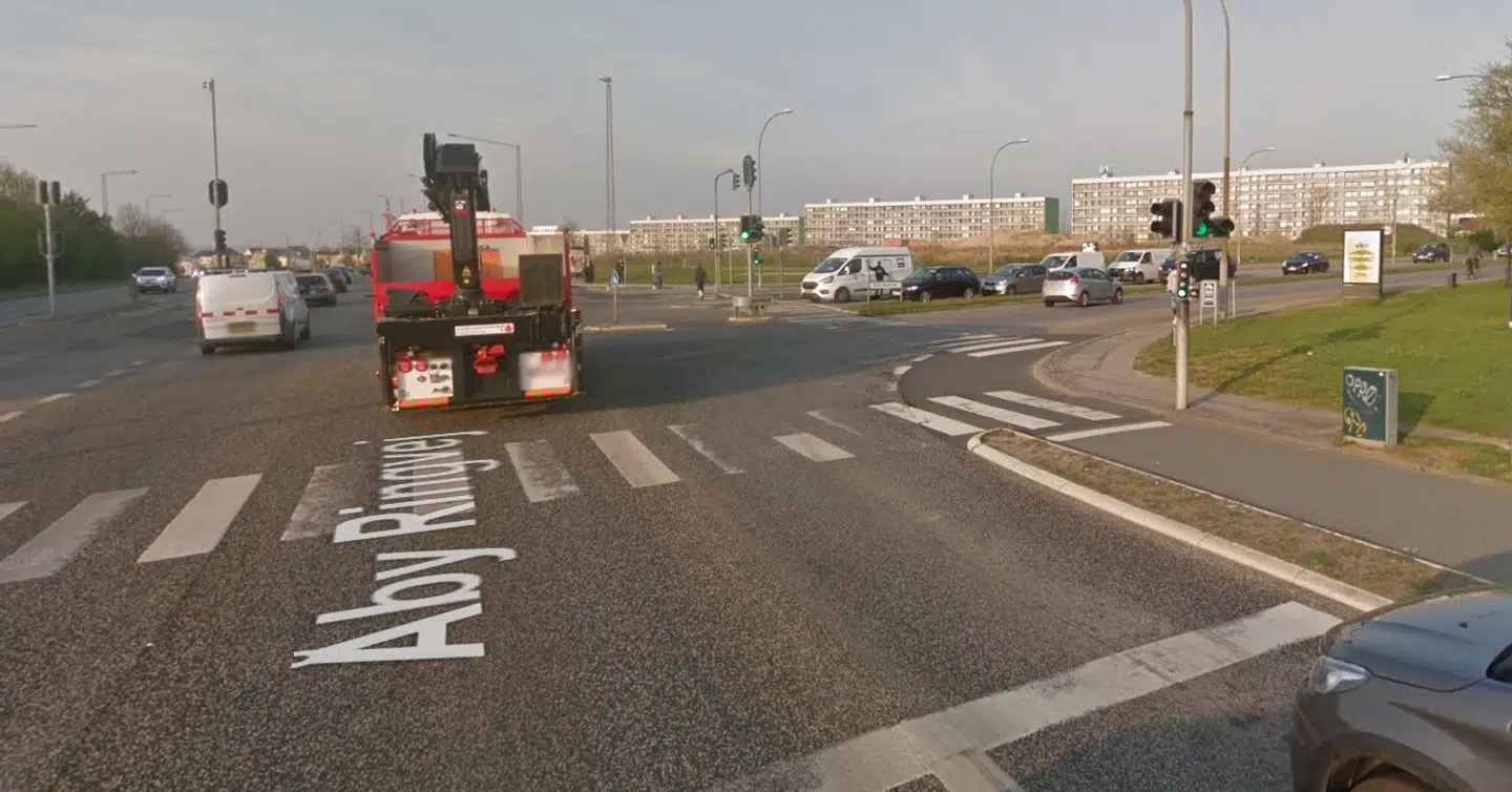 Det er ved dette kryds, at Ida blev kørt ned og dræbt af en vanvidsbilist.