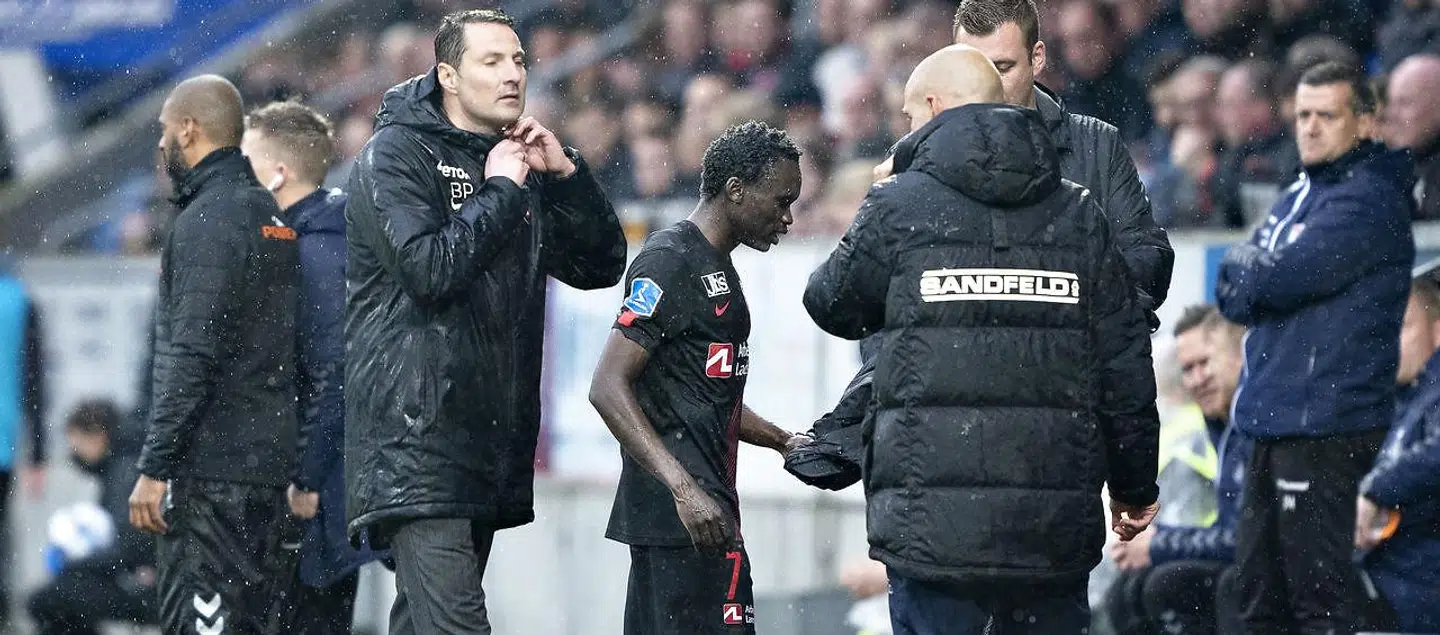 Pione Sisto skiftes ud i kampen mod AGF