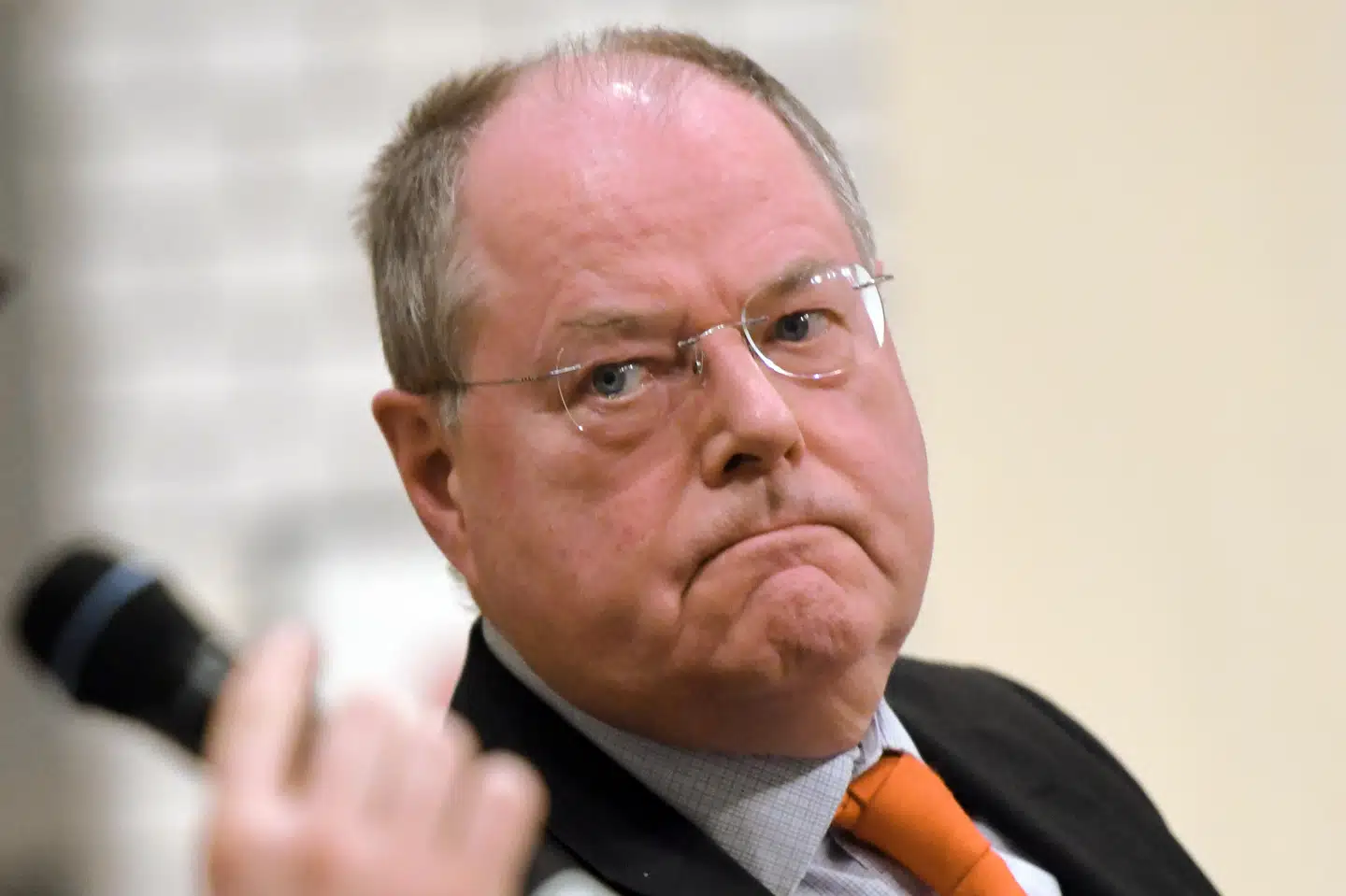 Peer Steinbrück, der i 2012 blev udpeget som det socialdemokratiske parti SPD's kanslerkandidat, kan være blevet aflyttet af amerikanske NSA gennem danske kabler. (Arkivfoto) Maurizio Gambarini/Ritzau Scanpix