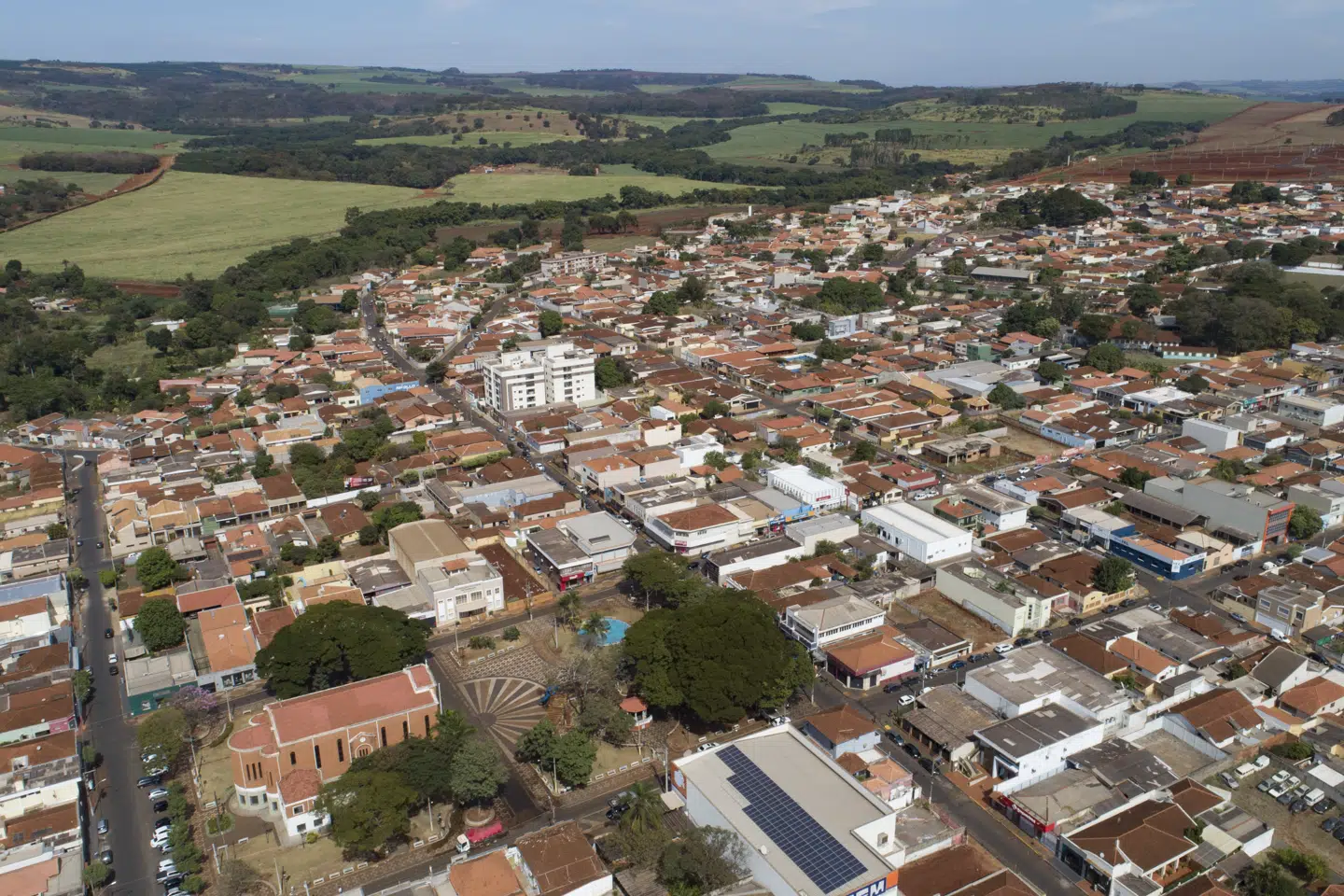 Serrana er blevet en oase i Brasilien, hvor smitten ellers fortsat er høj. Andre Penner/Ritzau Scanpix