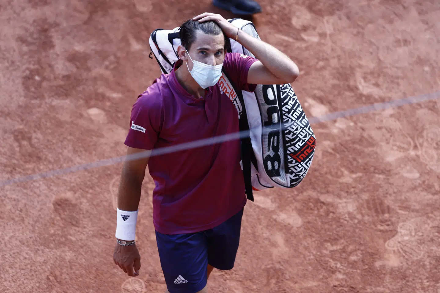 Dominic Thiem er skidt kørende for tiden, hvor østrigeren er røget tidligt ud i en lang række turneringer. Søndag blev det også tilfældet i French Open, da Thiem tabte i første runde. Christian Hartmann/Reuters