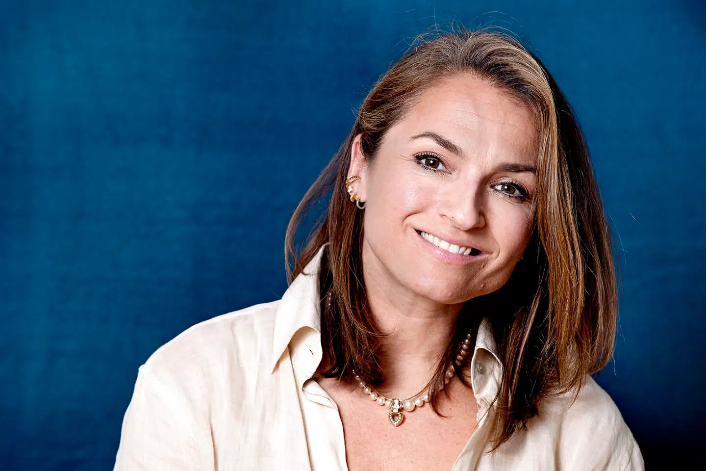 I en alder af 44 har Julie Steincke i den grad fundet lykken og hviler i sig selv.