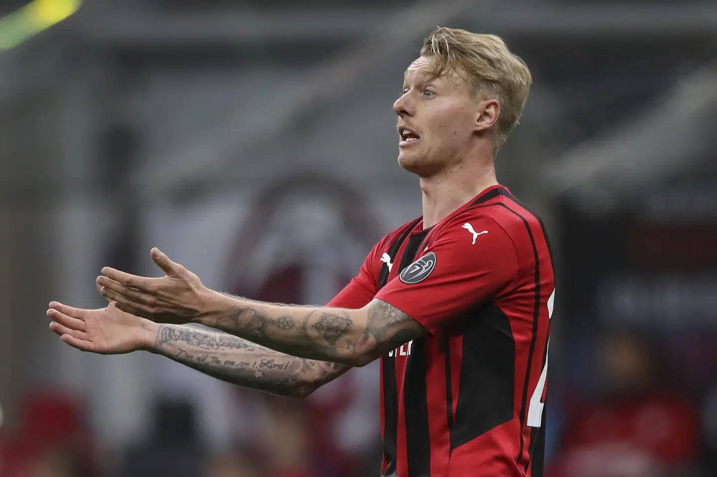 Simon Kjær er samlet med den danske EM-trup i Østrig. Onsdag gælder det Tyskland i en testkamp. Jonathan Moscrop/Ritzau Scanpix