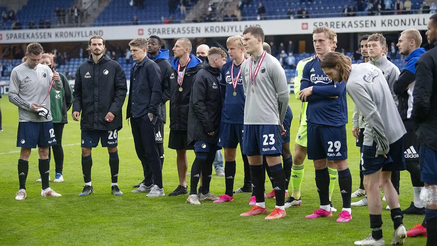 FC København måtte i denne sæson nøjes med bronze.