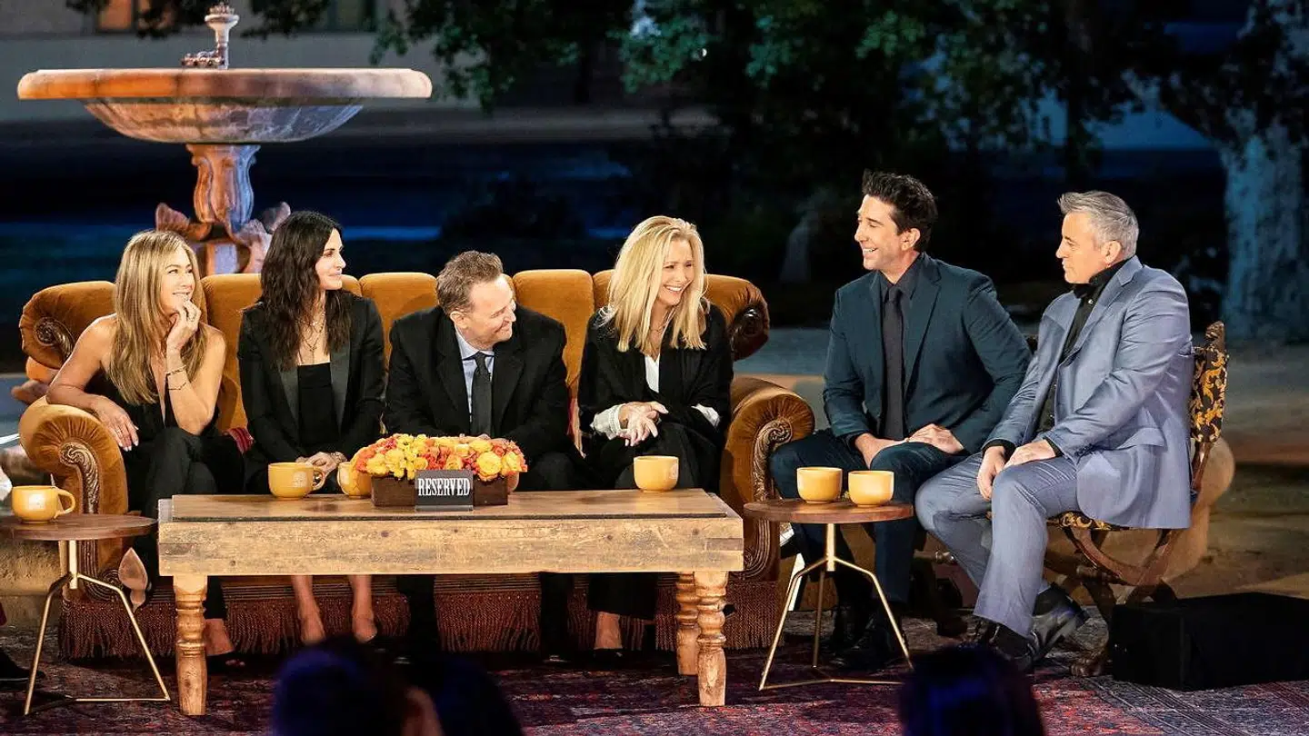 I 'Friends: The Reunion' mødtes hovedrollerne Jennifer Aniston, Courteney Cox, Matthew Perry, Lisa Kudrow, David Schwimmer og Matt Leblanc for at se tilbage på den populære serie, der sluttede for 17 år siden.