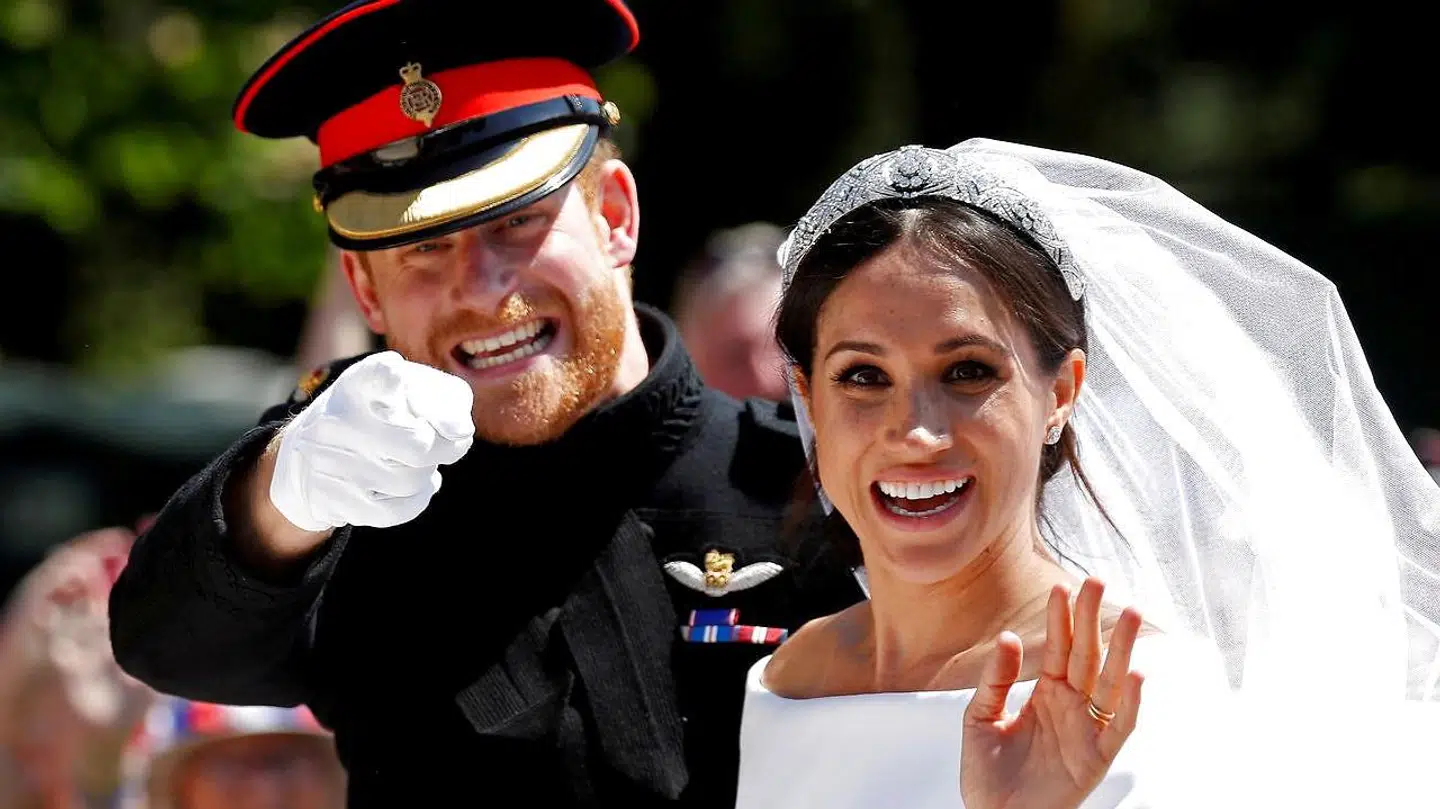 Tilbage i 2017 var prins Harry det næstmest populære medlem af det britiske kongehus. Her ses han i 2018 ved sit bryllup.