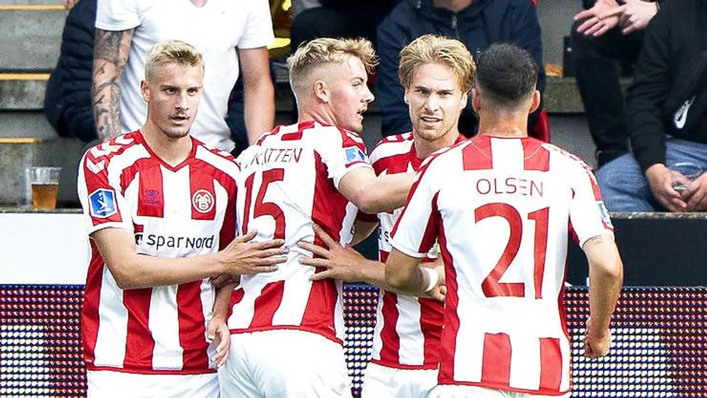 Lukas Klitten er taget til Italien for at besøge Frosinone.