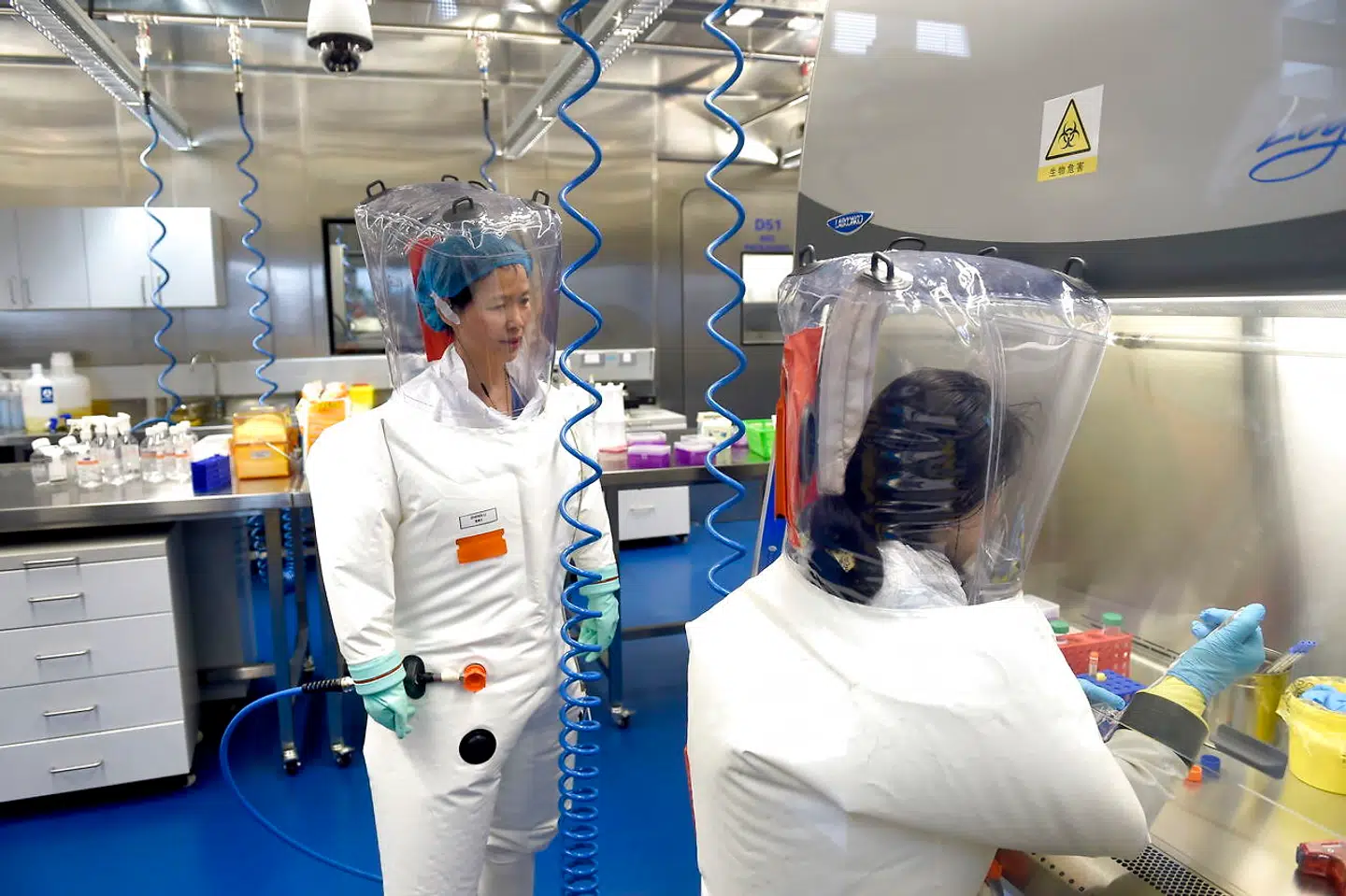 Billedet her er fra Wuhan Institute of Virology. Arkivfoto 2017