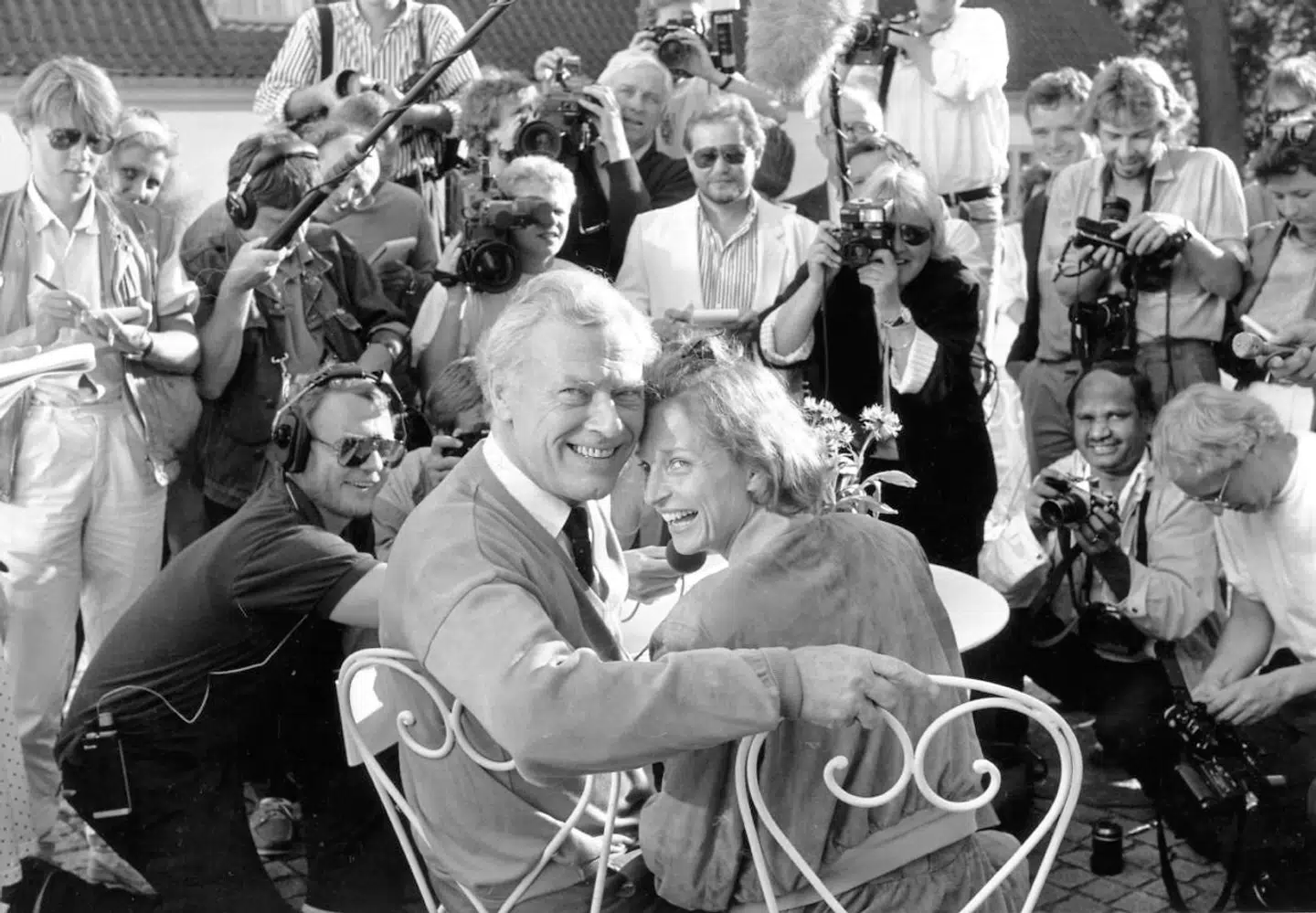 Statsminister Poul Schlüter og Anne Marie Vessel blev i al hemmelighed gift i sommeren 1989.