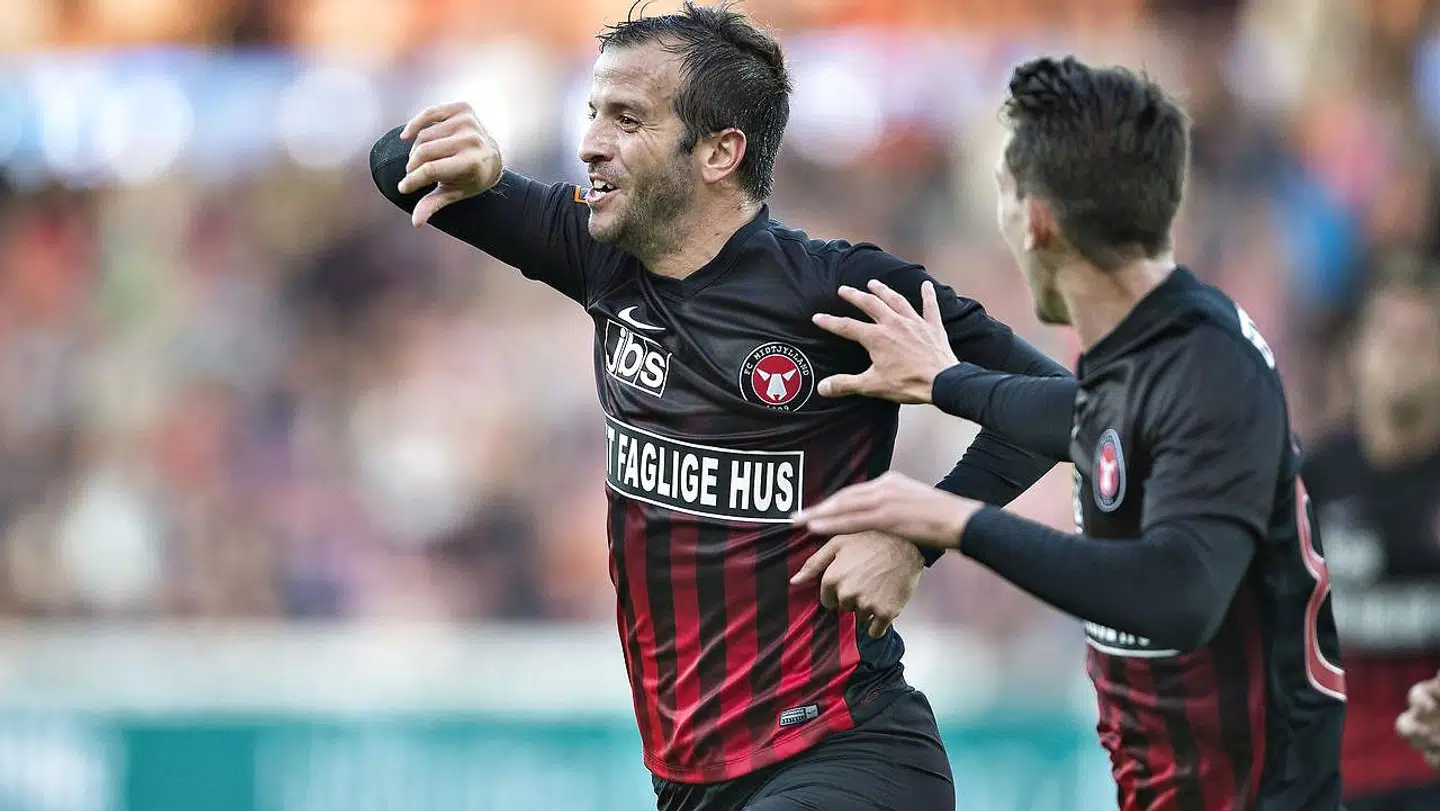 Rafael van der Vaart spillede blandt andet i FC Midtjylland.