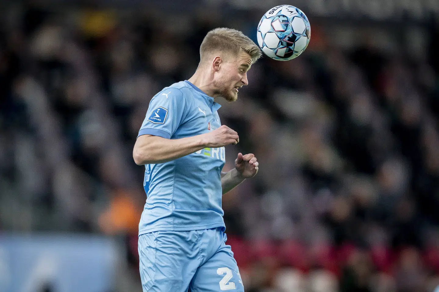 Simon Graves er blevet indlemmet i Danmarks trup til knockoutkampene ved U21-EM. (Arkivfoto) Mads Claus Rasmussen/Ritzau Scanpix