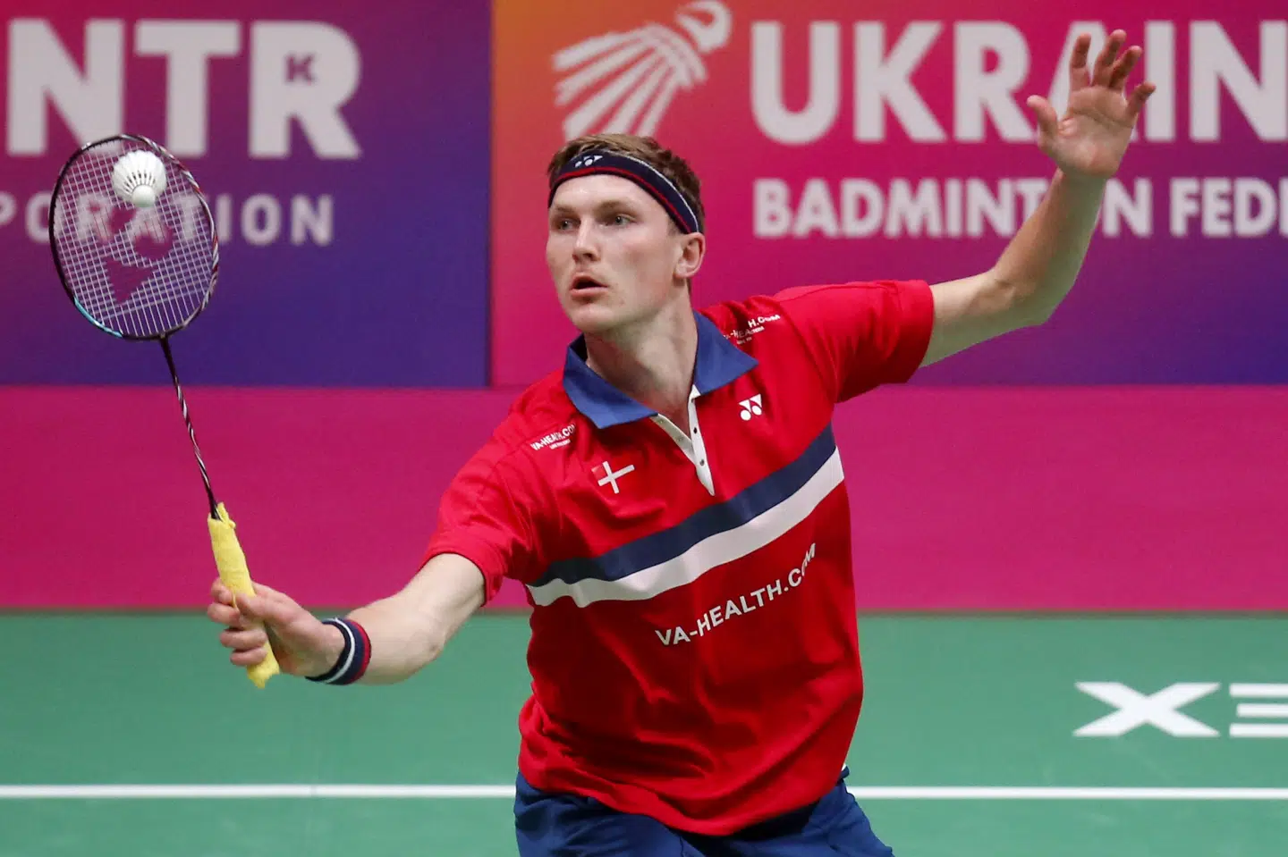 Viktor Axelsen skal ved OL i Tokyo se, om han kan nå frem til finalen i herresingle og overgå sin bronzemedalje fra 2016. (Arkivfoto) Efrem Lukatsky/Ritzau Scanpix