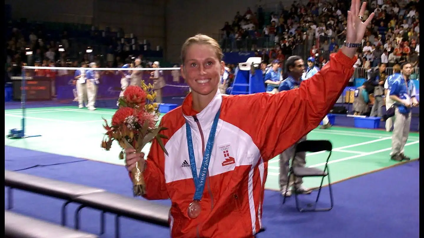 Camilla Martin vandt sølv ved OL i Sydney.