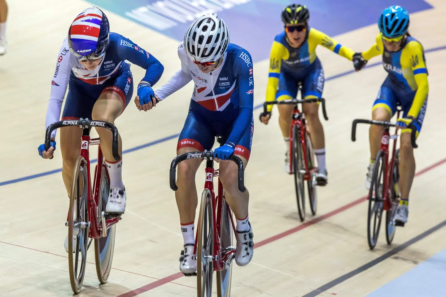 Årets EM lå til at blive afholdt omkring fire uger før OL. Af samme grund var flere af de danske topnavne inden for banecykling ikke udset til at deltage. (Arkivfoto) Jens Buttner/Ritzau Scanpix