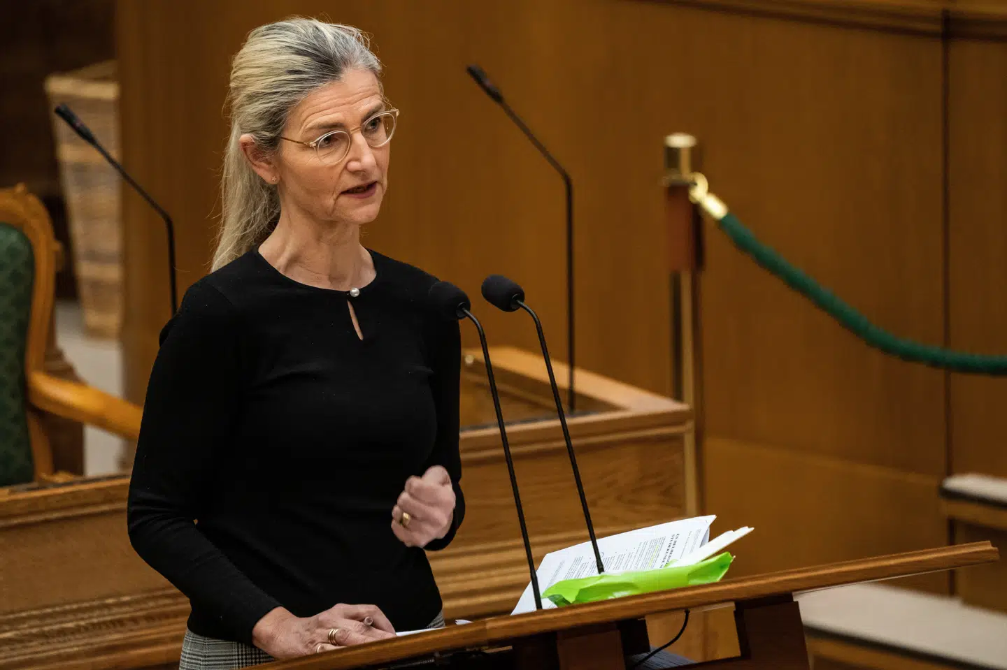 Ulla Tørnæs og Venstre vil have fokus på den private sektor i uddannelsesudflytning. (Arkivfoto) Emil Helms/Ritzau Scanpix