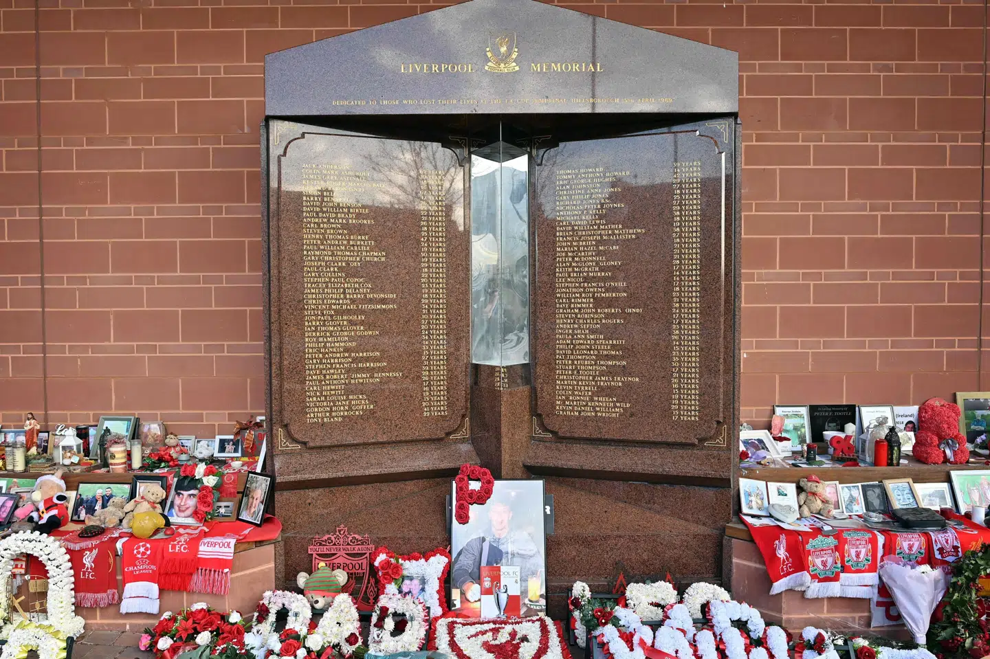 I april i år var det 32 år siden, at tragedien på Hillsborough indtraf. (Arkivfoto) Paul Ellis/Ritzau Scanpix
