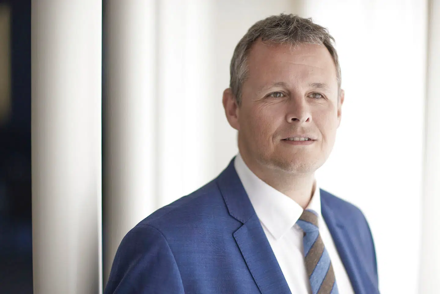 Hernings borgmester Lars Krarup, Venstre, fotograferet på Herning Rådhus, tirsdag den 18. maj 2021.