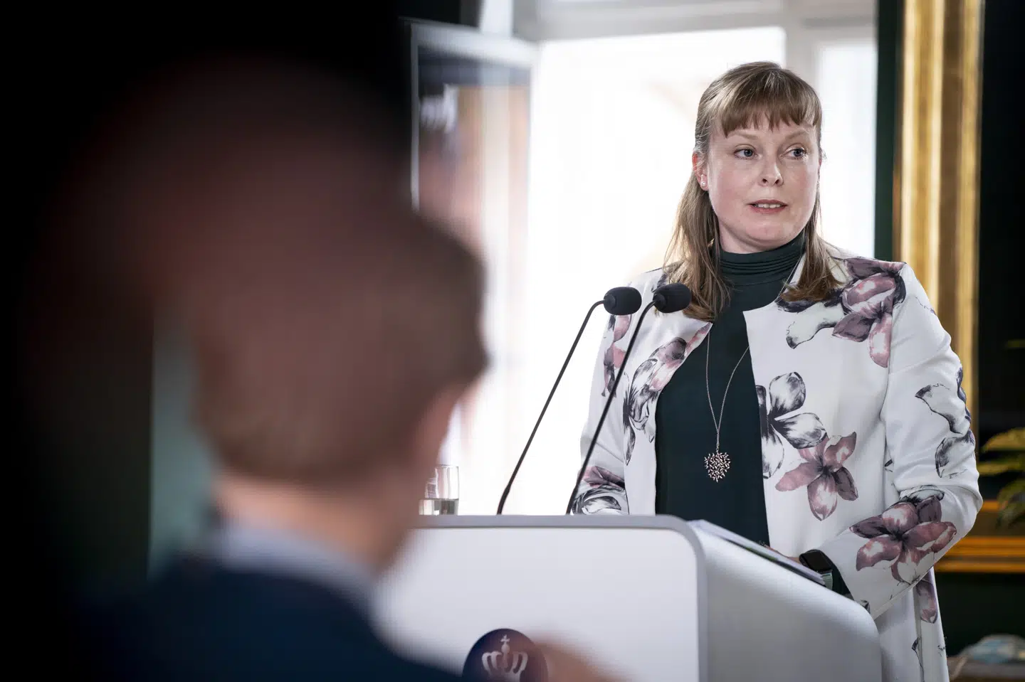 Kulturminister Joy Mogensen (S) mener sammen med regeringen, at der skal gives mulighed for at bygge flere idrætsfaciliteter i Region Hovedstaden. (Arkivfoto) Liselotte Sabroe/Ritzau Scanpix
